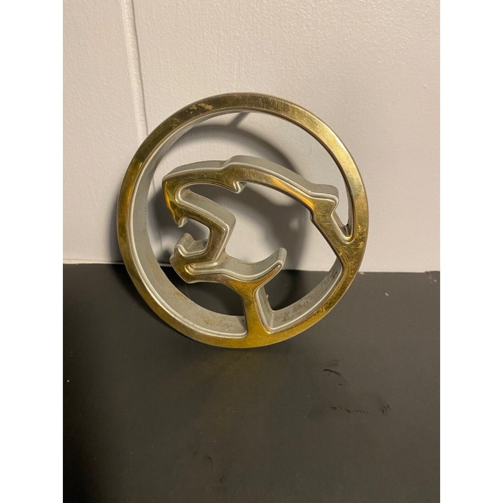 Mercury Cougar Emblem gold/silver